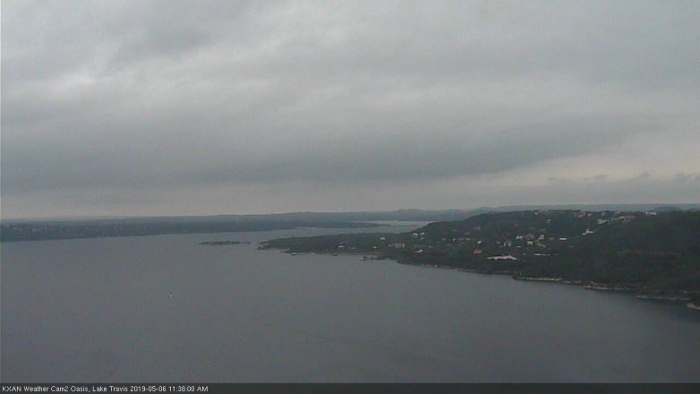 Lake Travis webcam, May 6, 2019 10:40 AM CT