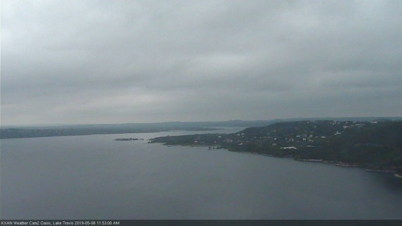 Lake Travis webcam, May 6, 2019 10:55 AM CT