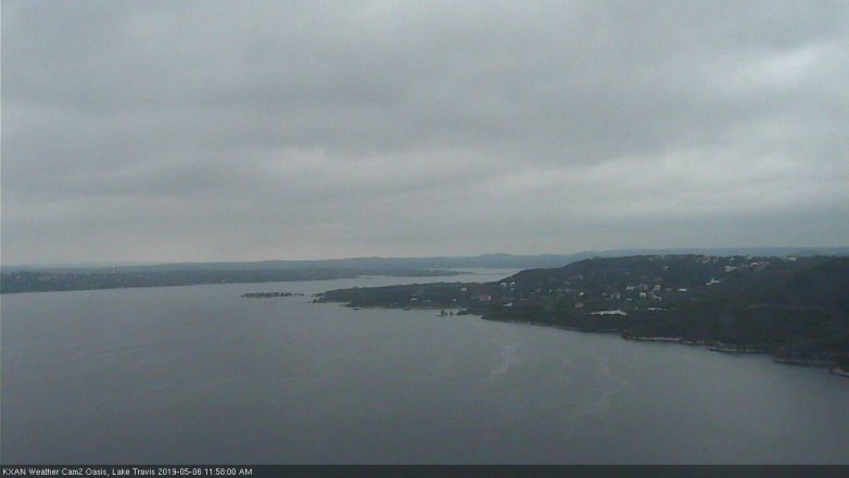 Lake Travis webcam, May 6, 2019 11:00 AM CT
