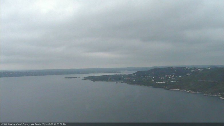 Lake Travis webcam, May 6, 2019 11:05 AM CT