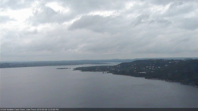 Lake Travis webcam, May 6, 2019 11:35 AM CT