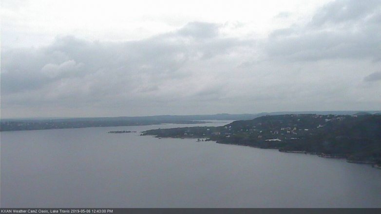 Lake Travis webcam, May 6, 2019 11:45 AM CT