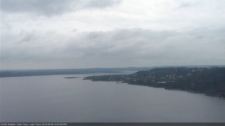 Lake Travis webcam, May 6, 2019 11:50 AM CT