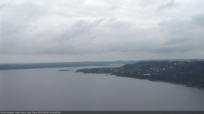 Lake Travis webcam, May 6, 2019 11:55 AM CT
