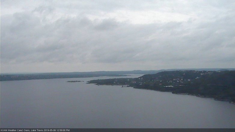 Lake Travis webcam, May 6, 2019 12:00 PM CT