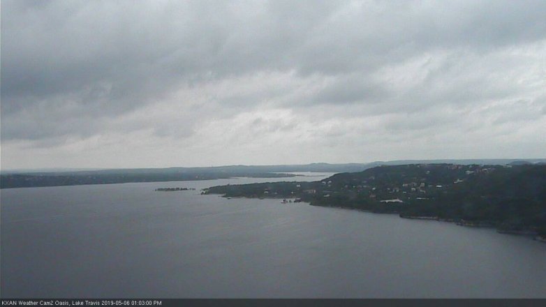 Lake Travis webcam, May 6, 2019 12:05 PM CT