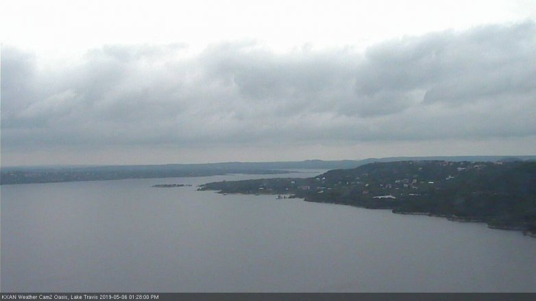 Lake Travis webcam, May 6, 2019 12:30 PM CT