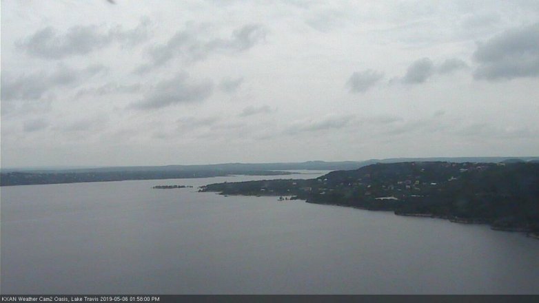 Lake Travis webcam, May 6, 2019 1:00 PM CT