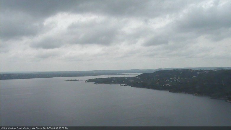 Lake Travis webcam, May 6, 2019 1:10 PM CT