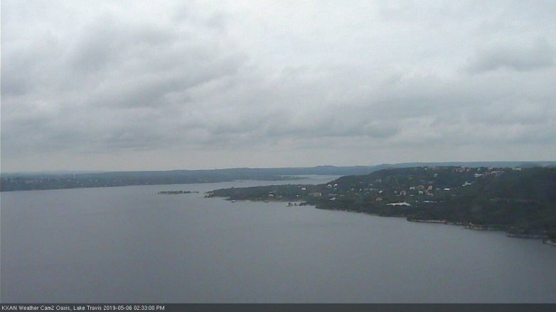 Lake Travis webcam, May 6, 2019 1:35 PM CT