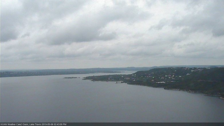 Lake Travis webcam, May 6, 2019 1:45 PM CT
