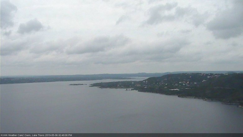 Lake Travis webcam, May 6, 2019 1:50 PM CT
