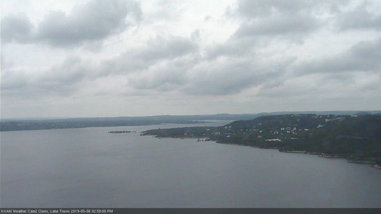 Lake Travis webcam, May 6, 2019 2:00 PM CT