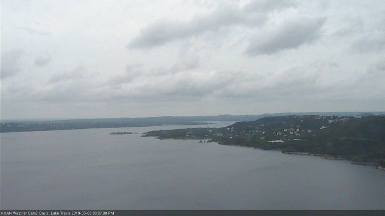 Lake Travis webcam, May 6, 2019 2:10 PM CT