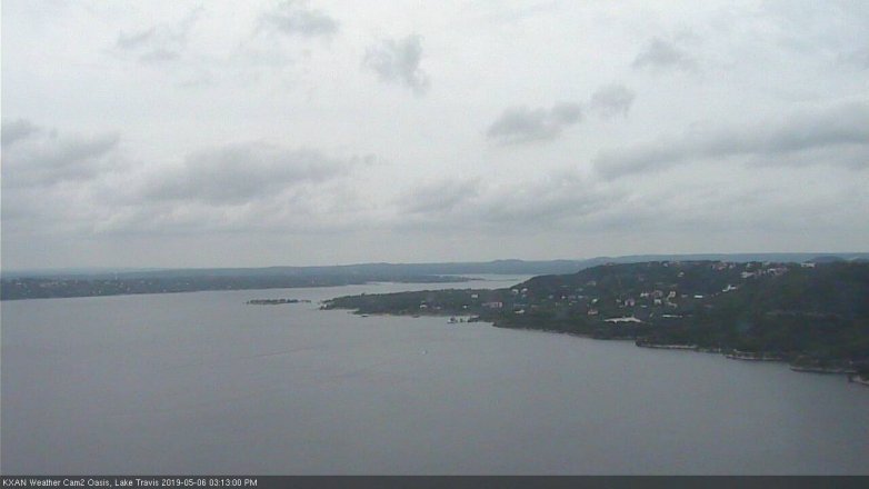 Lake Travis webcam, May 6, 2019 2:15 PM CT