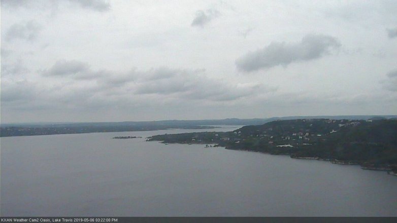 Lake Travis webcam, May 6, 2019 2:25 PM CT