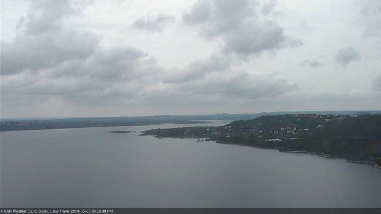 Lake Travis webcam, May 6, 2019 2:30 PM CT