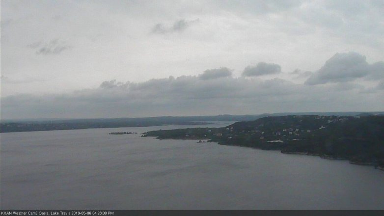Lake Travis webcam, May 6, 2019 3:30 PM CT