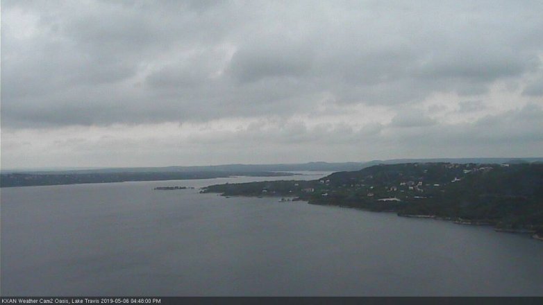 Lake Travis webcam, May 6, 2019 3:50 PM CT
