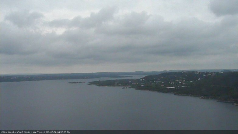 Lake Travis webcam, May 6, 2019 4:00 PM CT