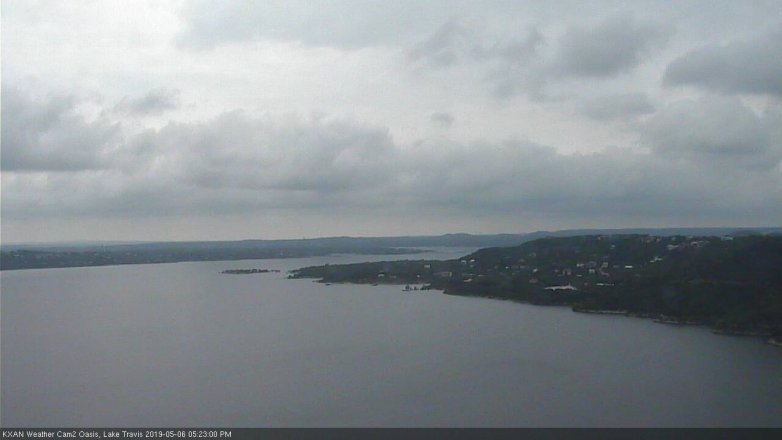 Lake Travis webcam, May 6, 2019 4:25 PM CT