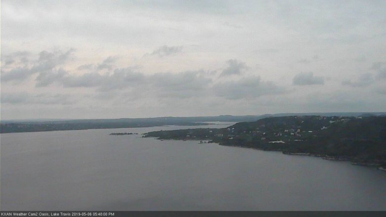 Lake Travis webcam, May 6, 2019 4:50 PM CT