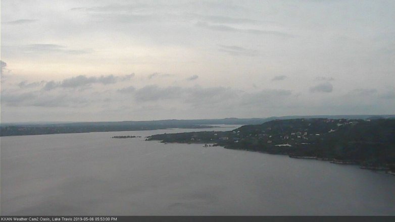 Lake Travis webcam, May 6, 2019 4:55 PM CT