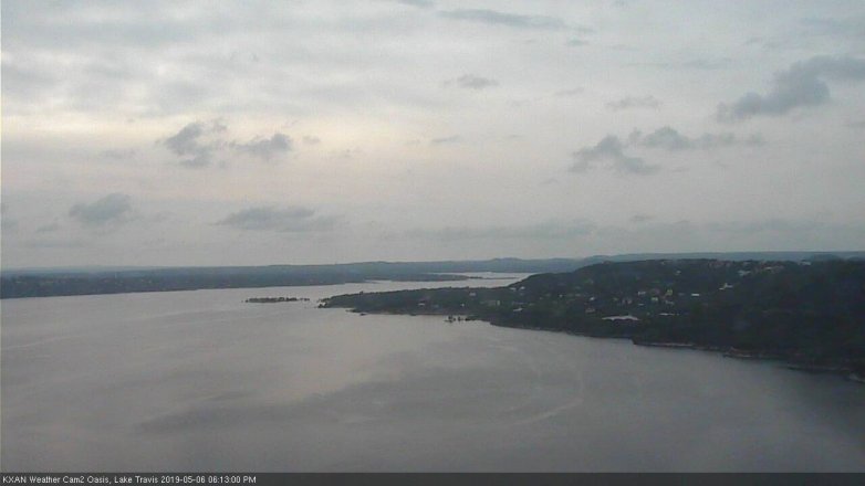 Lake Travis webcam, May 6, 2019 5:15 PM CT