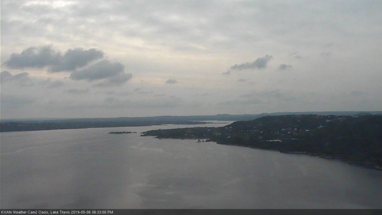 Lake Travis webcam, May 6, 2019 5:35 PM CT