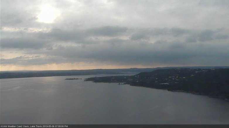 Lake Travis webcam, May 6, 2019 6:10 PM CT