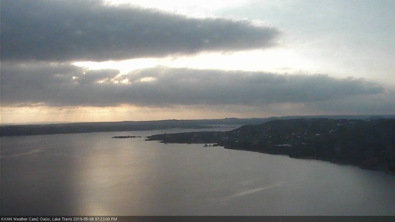 Lake Travis webcam, May 6, 2019 6:25 PM CT