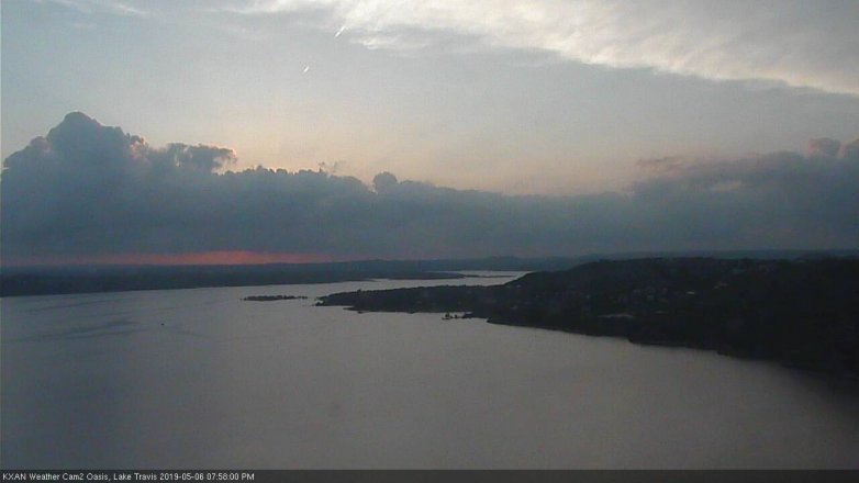 Lake Travis webcam, May 6, 2019 7:00 PM CT