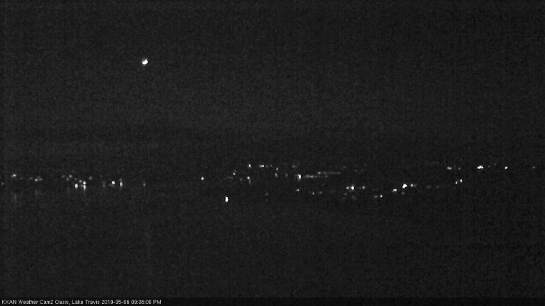 Lake Travis webcam, May 6, 2019 8:10 PM CT