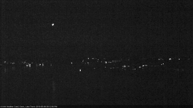 Lake Travis webcam, May 6, 2019 8:15 PM CT