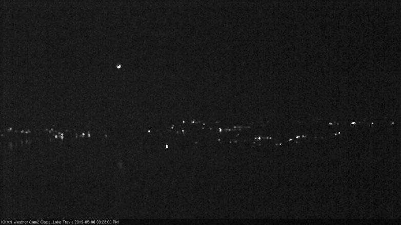 Lake Travis webcam, May 6, 2019 8:25 PM CT