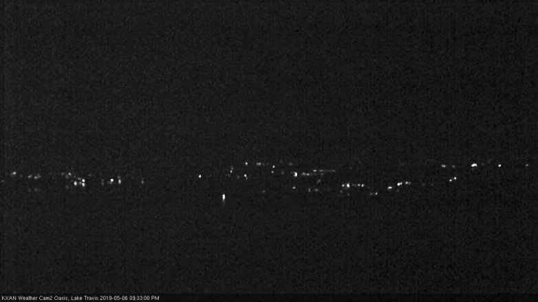 Lake Travis webcam, May 6, 2019 8:35 PM CT