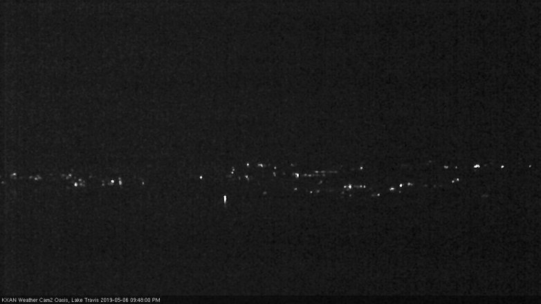 Lake Travis webcam, May 6, 2019 8:50 PM CT