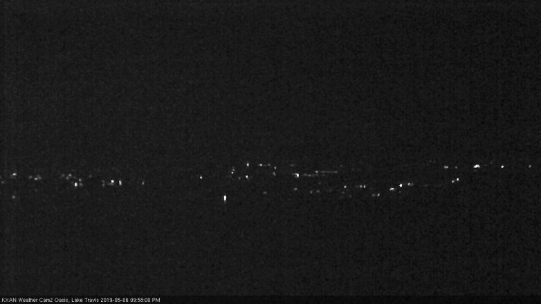 Lake Travis webcam, May 6, 2019 9:00 PM CT