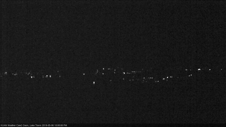 Lake Travis webcam, May 6, 2019 9:10 PM CT