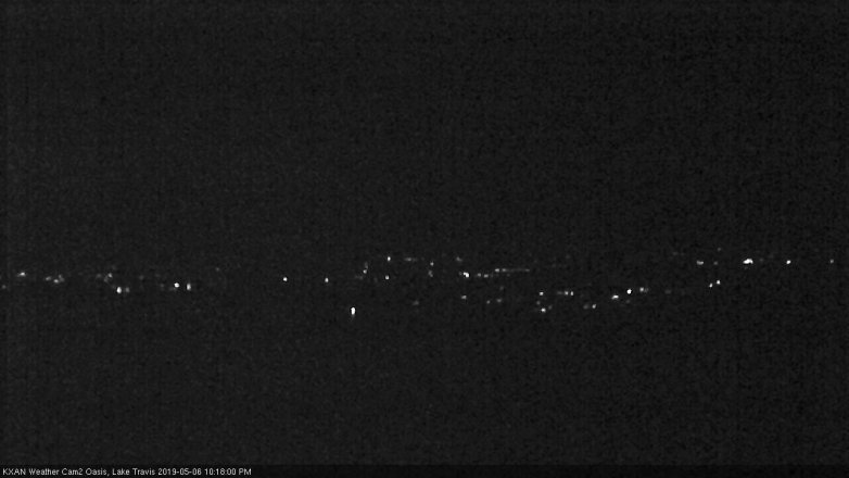 Lake Travis webcam, May 6, 2019 9:20 PM CT