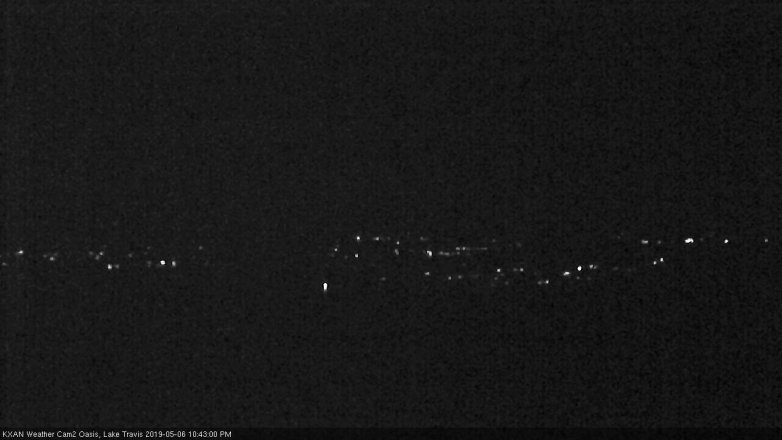 Lake Travis webcam, May 6, 2019 9:45 PM CT