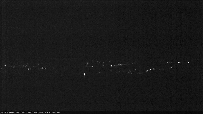 Lake Travis webcam, May 6, 2019 9:55 PM CT