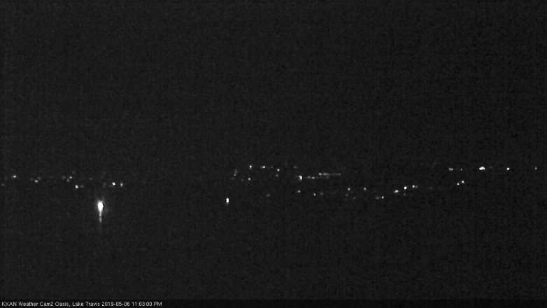 Lake Travis webcam, May 6, 2019 10:05 PM CT