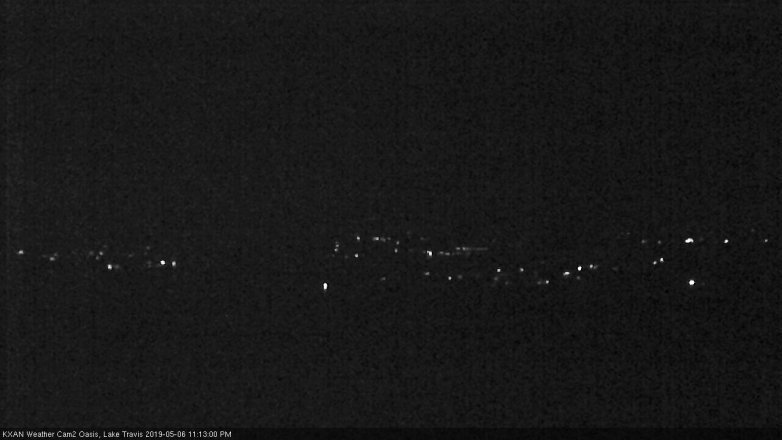 Lake Travis webcam, May 6, 2019 10:15 PM CT
