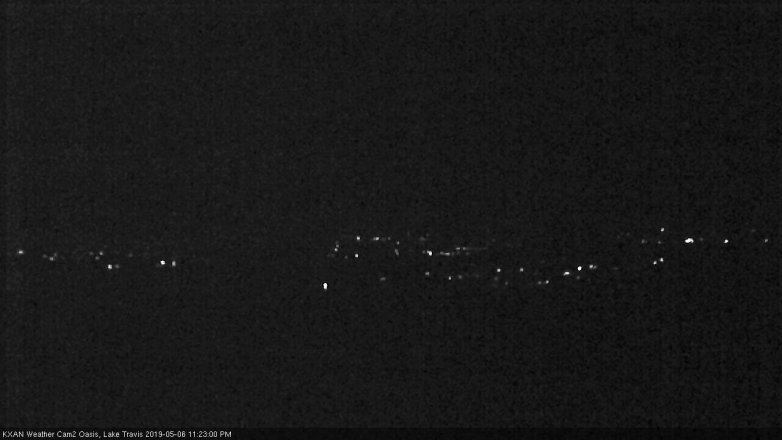 Lake Travis webcam, May 6, 2019 10:25 PM CT