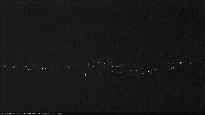 Lake Travis webcam, May 6, 2019 10:50 PM CT