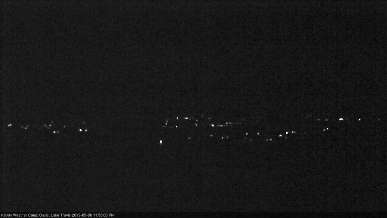Lake Travis webcam, May 6, 2019 10:55 PM CT