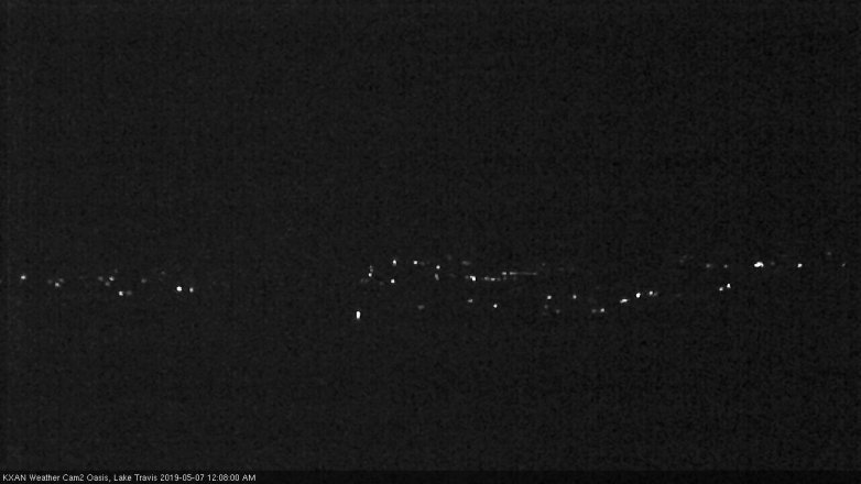 Lake Travis webcam, May 6, 2019 11:10 PM CT