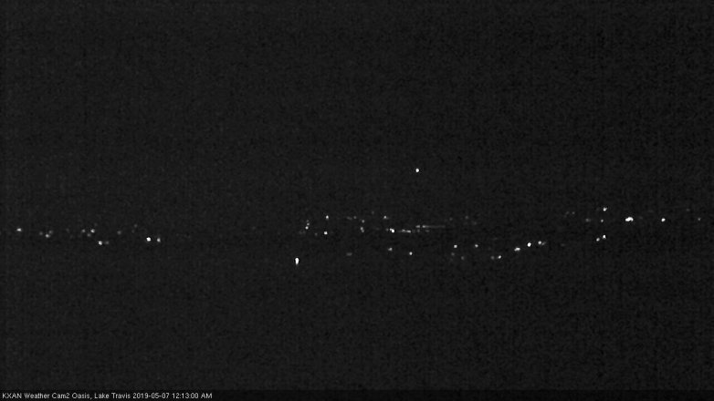Lake Travis webcam, May 6, 2019 11:15 PM CT