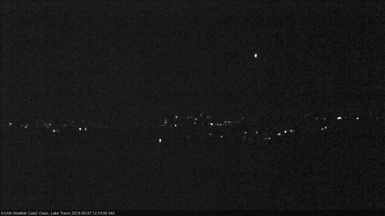 Lake Travis webcam, May 6, 2019 11:20 PM CT